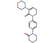 5,6-Dihydro-3-(4-morpholinyl)-1-[4-(2-oxo-1-piperidinyl)phenyl]-2(1H)-pyridinone