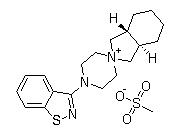 (3aR,7aR)-4'-(1,2-Benzisothiazol-3-yl)octahydrospiro[2H-isoindole-2,1'-piperaziniuM] Methanesulfonate